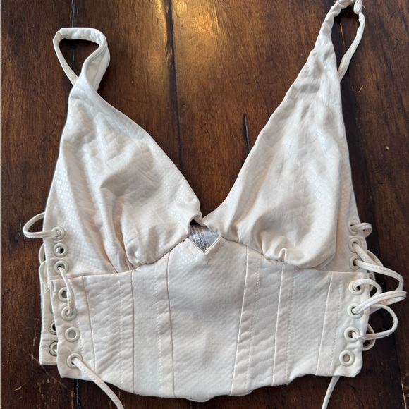 Bershka Tops - Bershka Cream Tank Top- Size M